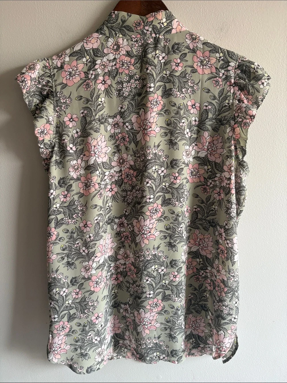 LOFT floral blouse